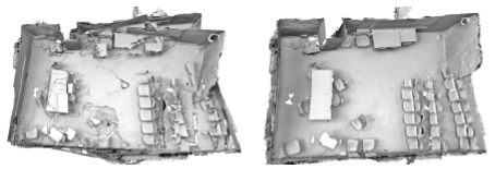 Before and after loop closure comparison