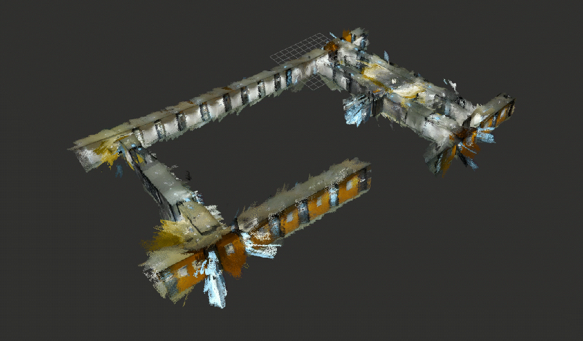 Loop closure scanning trajectory