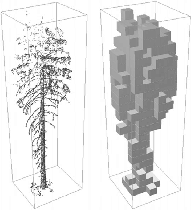 Point cloud to octree
