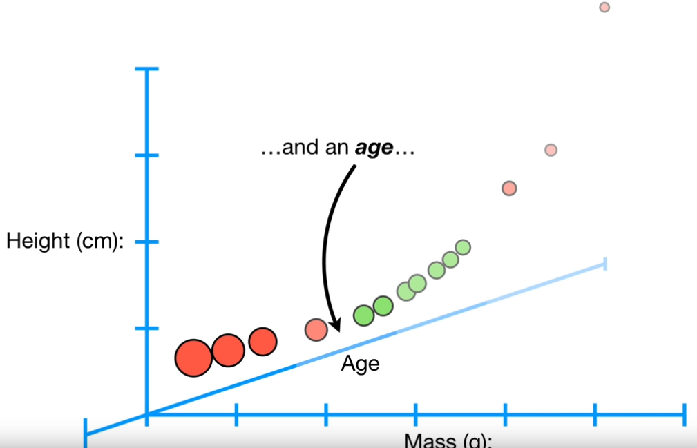 SVC in 2D extended to 3D with age