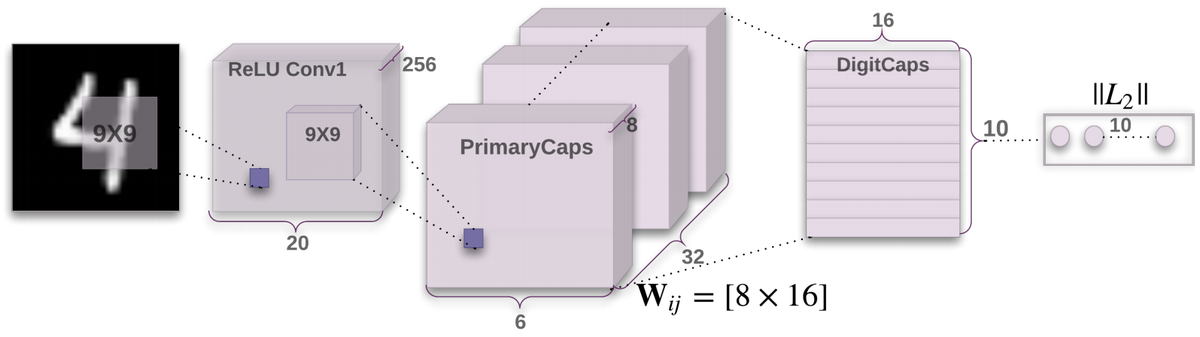 Capsule network architecture