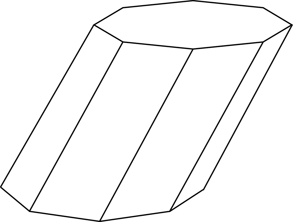 3D visualization of a non-rectangular (skewed) pixel