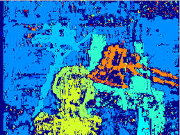 Standard noisy disparity map